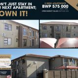 Tlokweng. 12 x 2-Bed Apartments for Sale.
