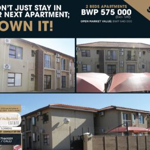 Tlokweng. 12 x 2-Bed Apartments for Sale.