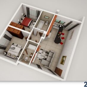 Village-Gaborone. 2-Bedroom Apartments For Sale!.
