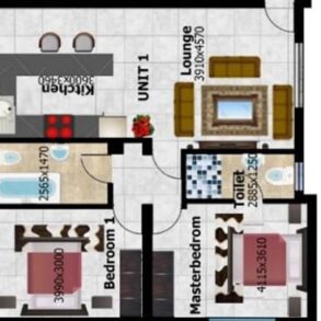 Village-Gaborone. 2-Bedroom Apartments For Sale!.